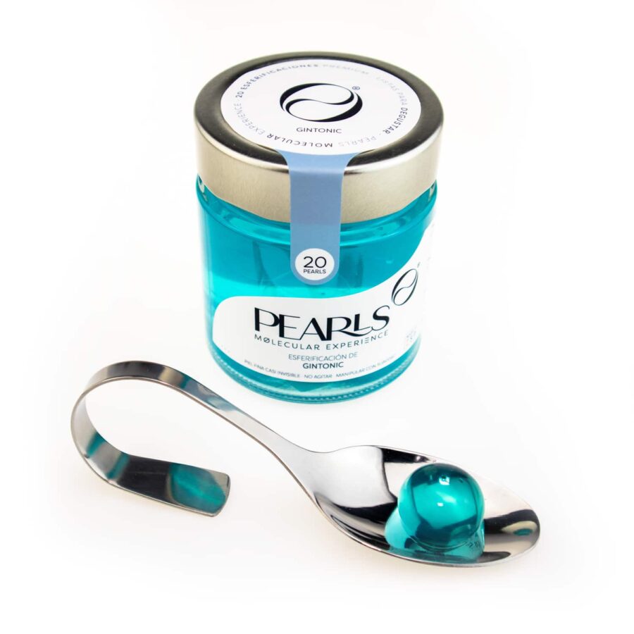 Pearls de Gin Tonic, frasco de 20 Pearls con cucharilla