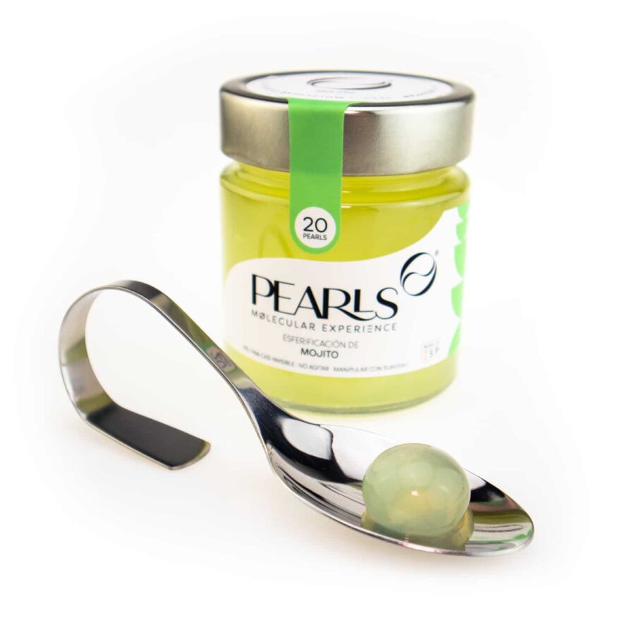 Pearls de Mojito, frasco de 20 Pearls con cucharilla