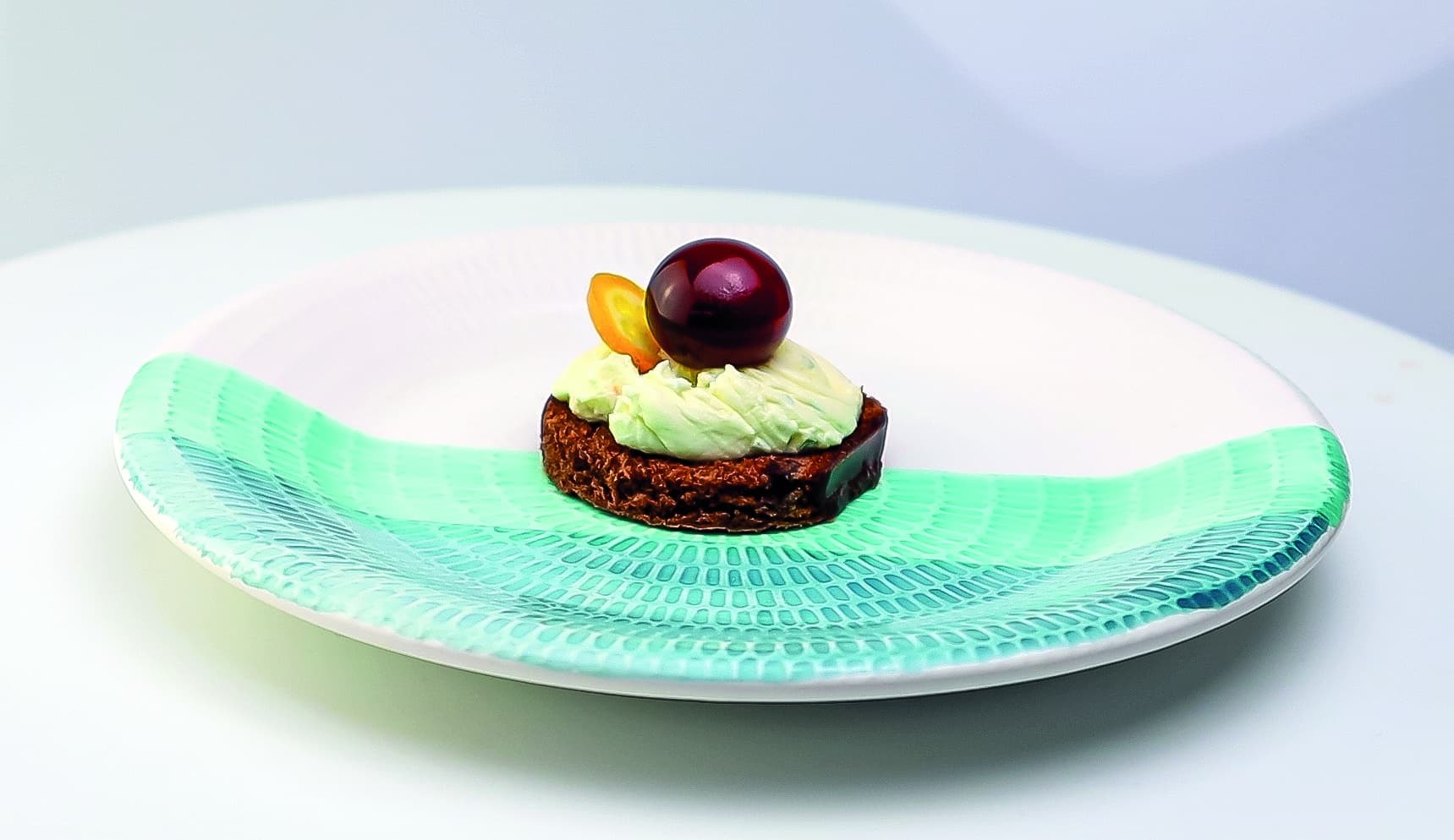 Pearls de Ron Café, bocados de tiramisú twist con crema de naranja y kumquat